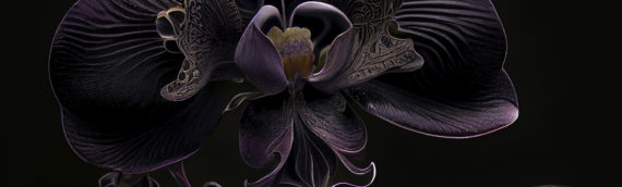 Black Orchid I – New Artwork from Majestic Orchids Collection